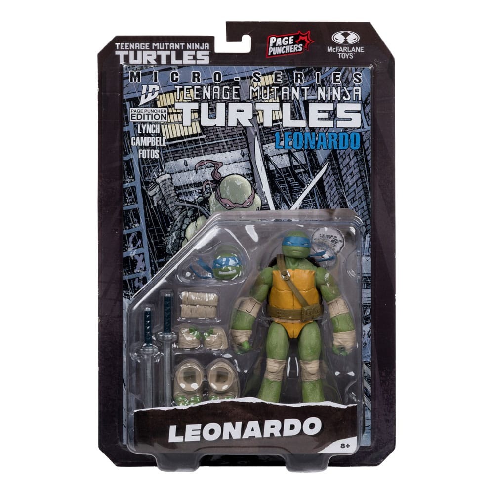 Teenage Mutant Ninja Turtles Page Punchers Actionfigur Leonardo 13 cm Image 8
