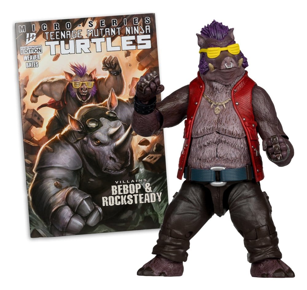 Teenage Mutant Ninja Turtles Page Punchers Actionfigur Bebop 16 cm Image 2