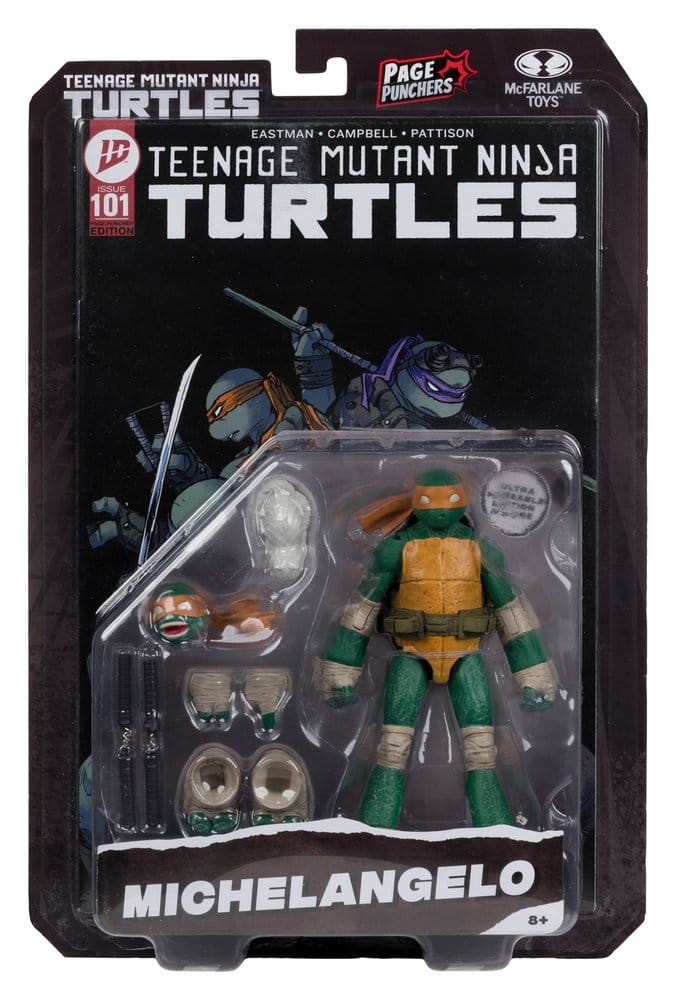 Teenage Mutant Ninja Turtles Page Punchers Actionfigur Michelangelo 13 cm Image 9