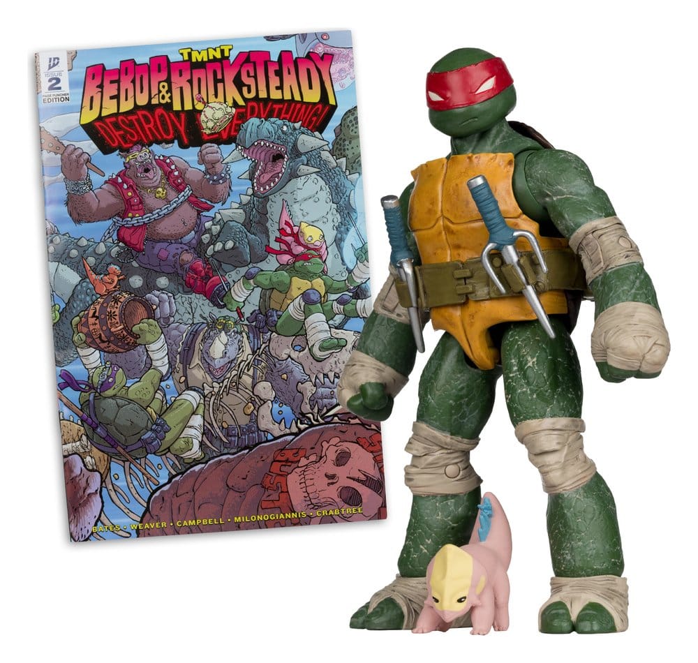 Teenage Mutant Ninja Turtles Page Punchers Actionfigur Raphael 13 cm Image 2