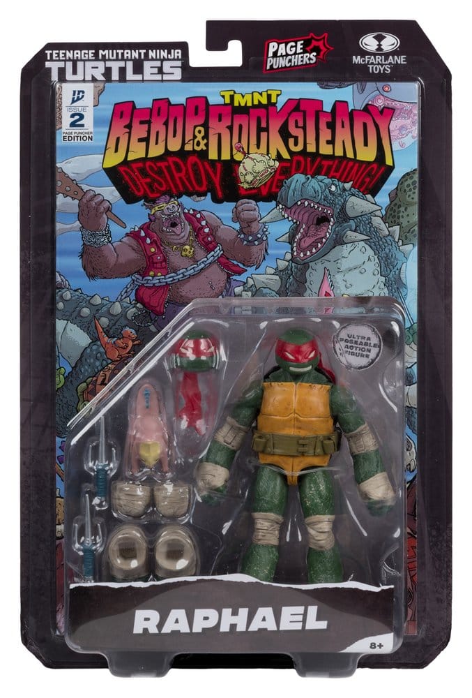 Teenage Mutant Ninja Turtles Page Punchers Actionfigur Raphael 13 cm Image 8