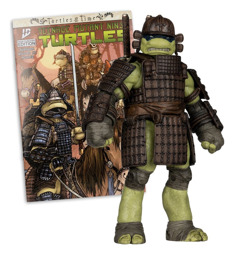 Teenage Mutant Ninja Turtles Page Punchers Actionfigur Leonardo (Turtles in Time) 13 cm Image 6