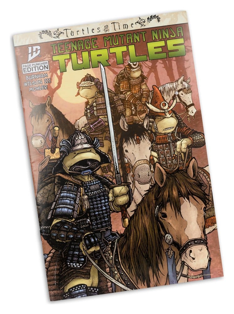 Teenage Mutant Ninja Turtles Page Punchers Actionfigur Leonardo (Turtles in Time) 13 cm Image 7