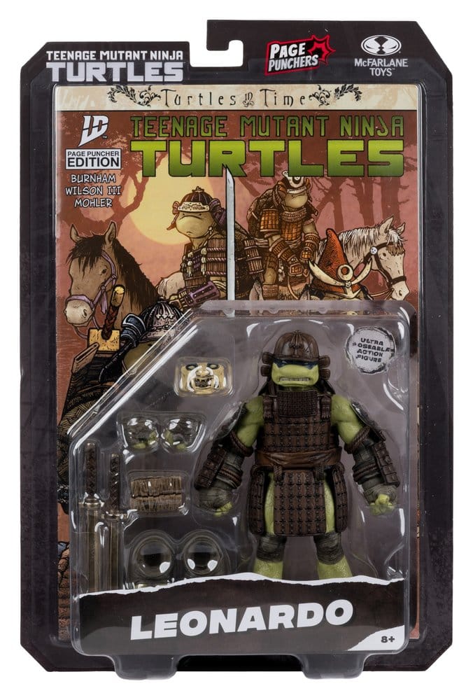 Teenage Mutant Ninja Turtles Page Punchers Actionfigur Leonardo (Turtles in Time) 13 cm Image 8