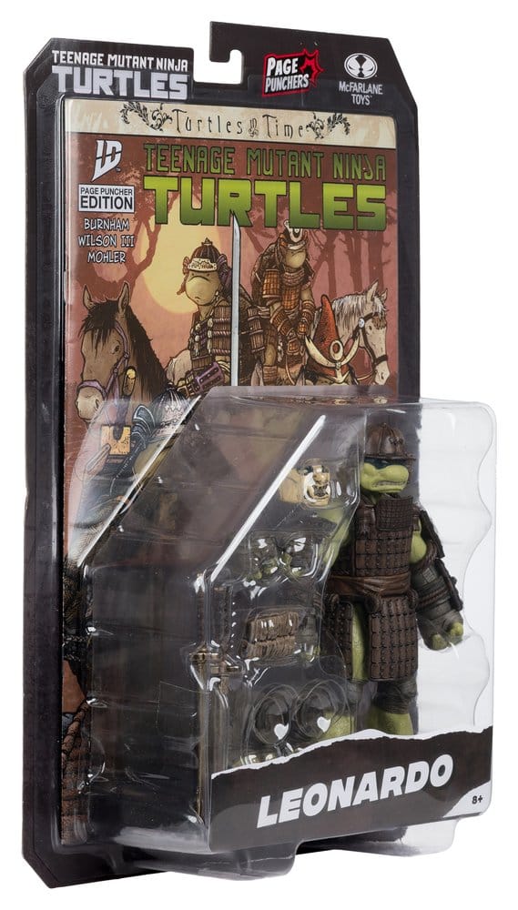 Teenage Mutant Ninja Turtles Page Punchers Actionfigur Leonardo (Turtles in Time) 13 cm Image 9