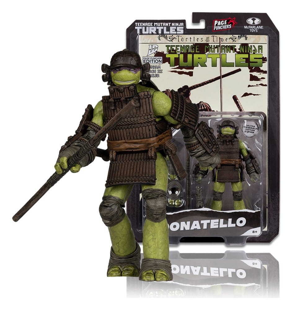 Teenage Mutant Ninja Turtles Page Punchers Actionfigur Donatello (Turtles in Time) 13 cm Image 2