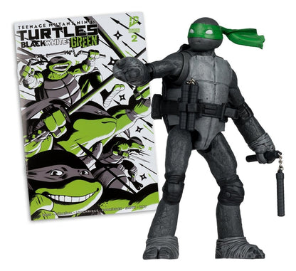 Teenage Mutant Ninja Turtles Page Punchers Actionfigur Michelangelo (Black White & Green) (Red Platinum Edition) 13 cm Image 2