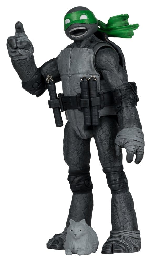 Teenage Mutant Ninja Turtles Page Punchers Actionfigur Michelangelo (Black White & Green) (Red Platinum Edition) 13 cm Image 1