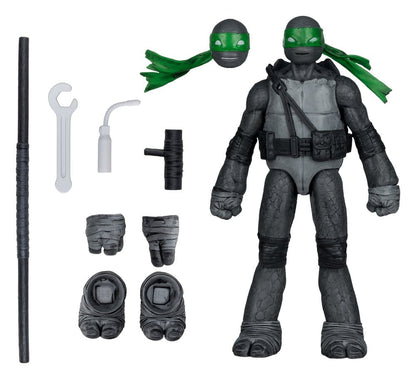 Teenage Mutant Ninja Turtles Page Punchers Actionfigur Donatello (Black White & Green) (Red Platinum Edition) 13 cm Image 4