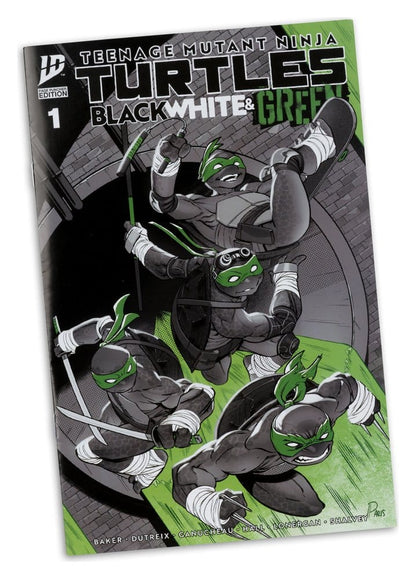 Teenage Mutant Ninja Turtles Page Punchers Actionfigur Donatello (Black White & Green) (Red Platinum Edition) 13 cm Image 6