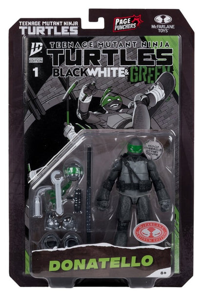 Teenage Mutant Ninja Turtles Page Punchers Actionfigur Donatello (Black White & Green) (Red Platinum Edition) 13 cm Image 7