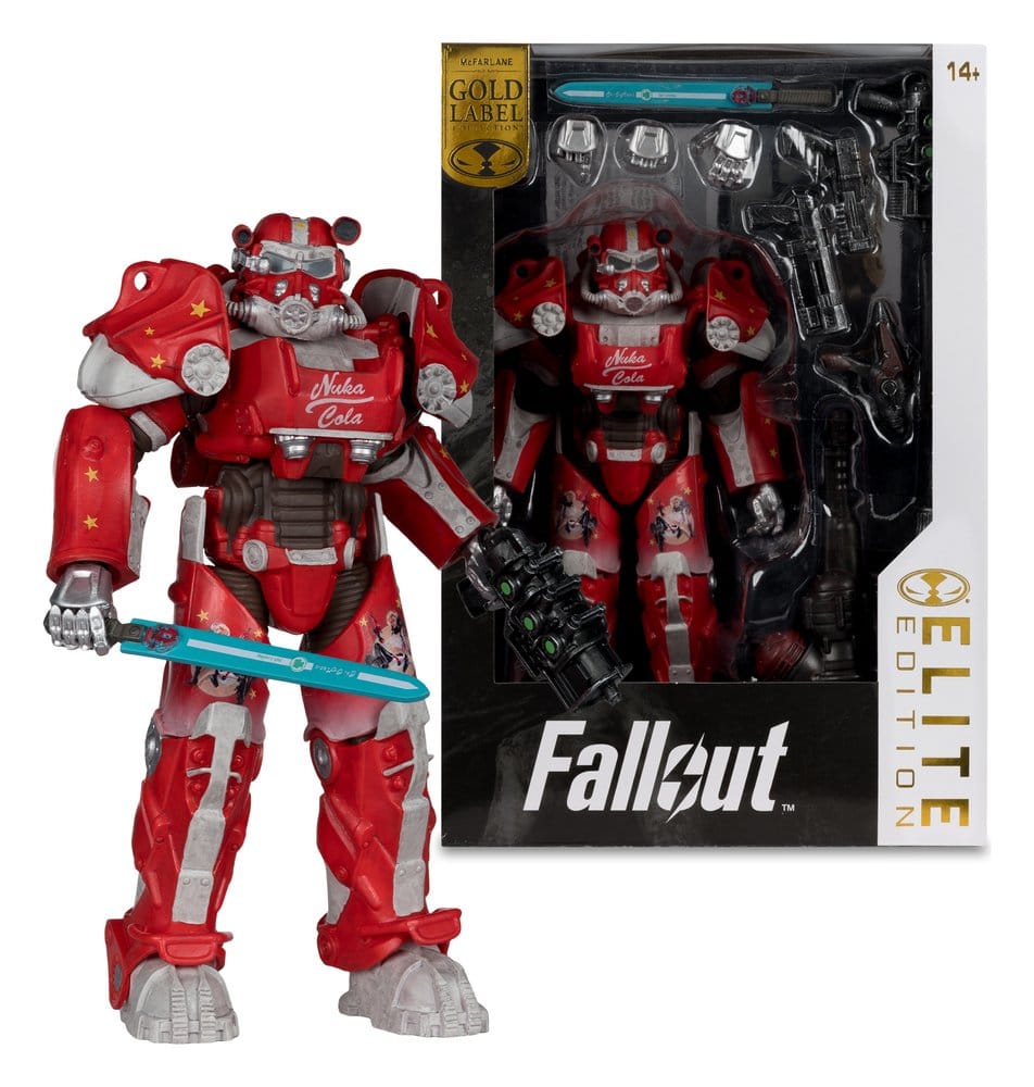 Fallout McFarlane Elite Edition Actionfigur Fallout 76 Nuka Cola T-60 (Gold Label) 19 cm Image 7