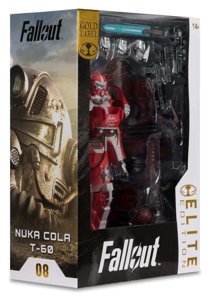 Fallout McFarlane Elite Edition Actionfigur Fallout 76 Nuka Cola T-60 (Gold Label) 19 cm Image 13