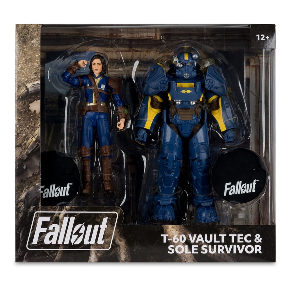Fallout 4 Statuen 2er-Pack T-60 Vault Tec & Sole Survivor 18 cm Image 8