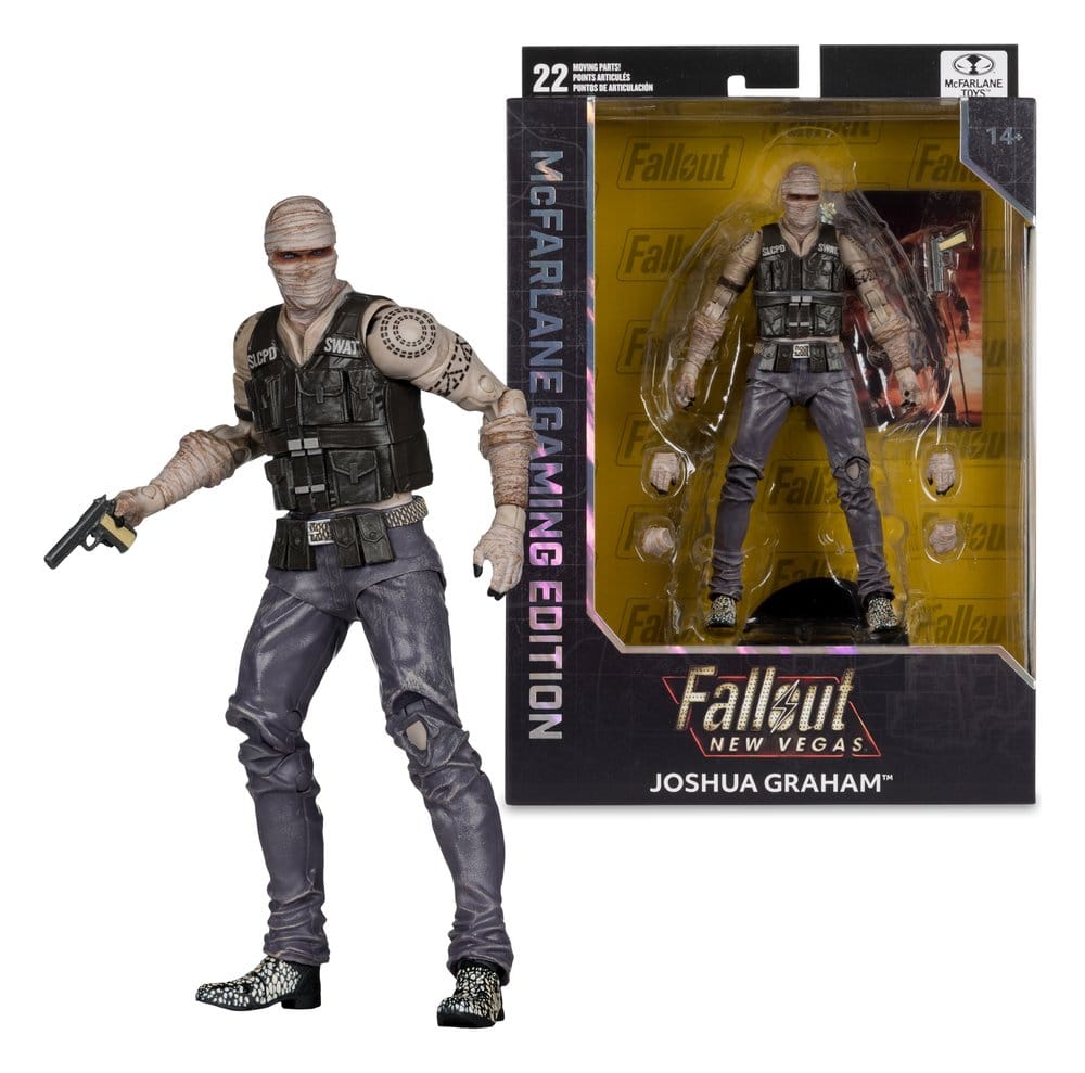 Fallout Gaming Edition Actionfigur Joshua Graham 17 cm Image 4