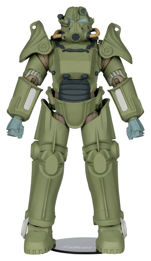 Fallout 76 Gaming Edition Actionfigur T-45 Military Armor (Red Platinum Edition) 20 cm Image 5