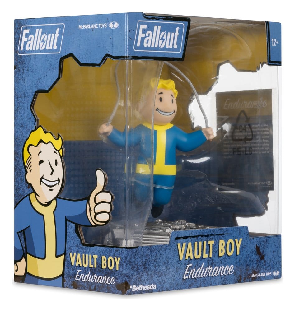 Fallout Minifigur Vault Boy: Endurance 13 cm Image 8