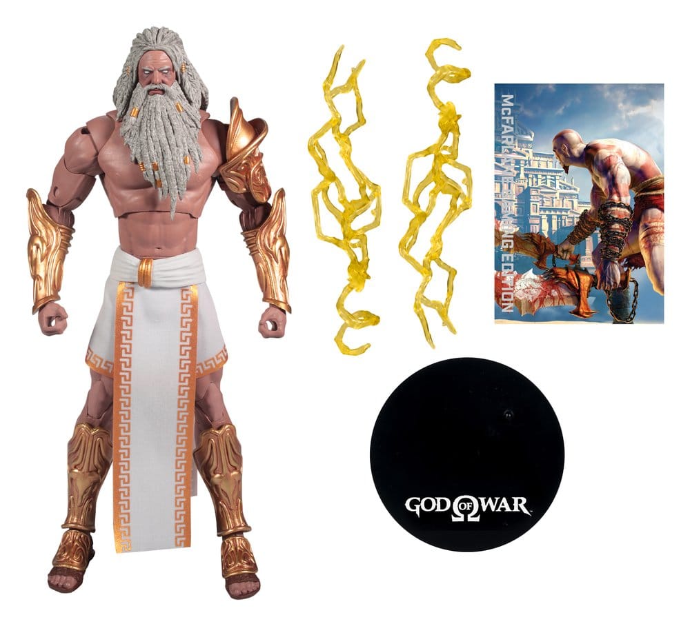 God of War McFarlane Gaming Edition Actionfigur Zeus 18 cm Image 2