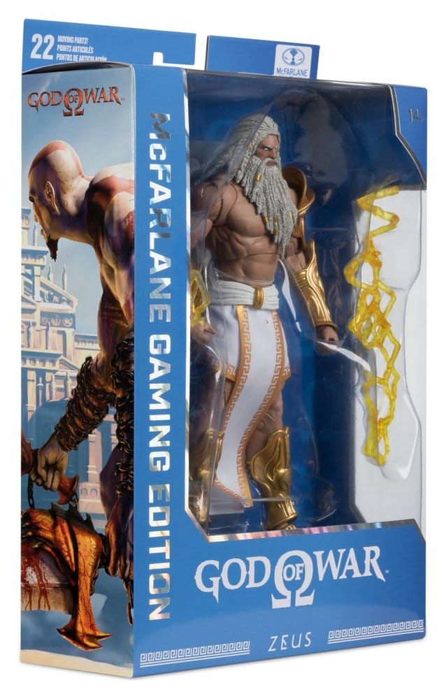 God of War McFarlane Gaming Edition Actionfigur Zeus 18 cm Image 8