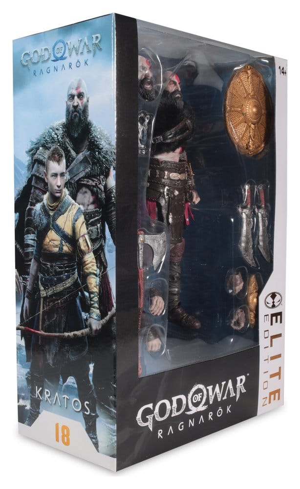 God of War Ragnarok McFarlane Elite Edition Deluxe Actionfigur Kratos #18 18 cm Image 8