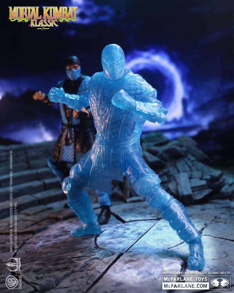 Mortal Kombat Klassic Actionfigur Sub-Zero (Ice Clone) 18 cm Image 2
