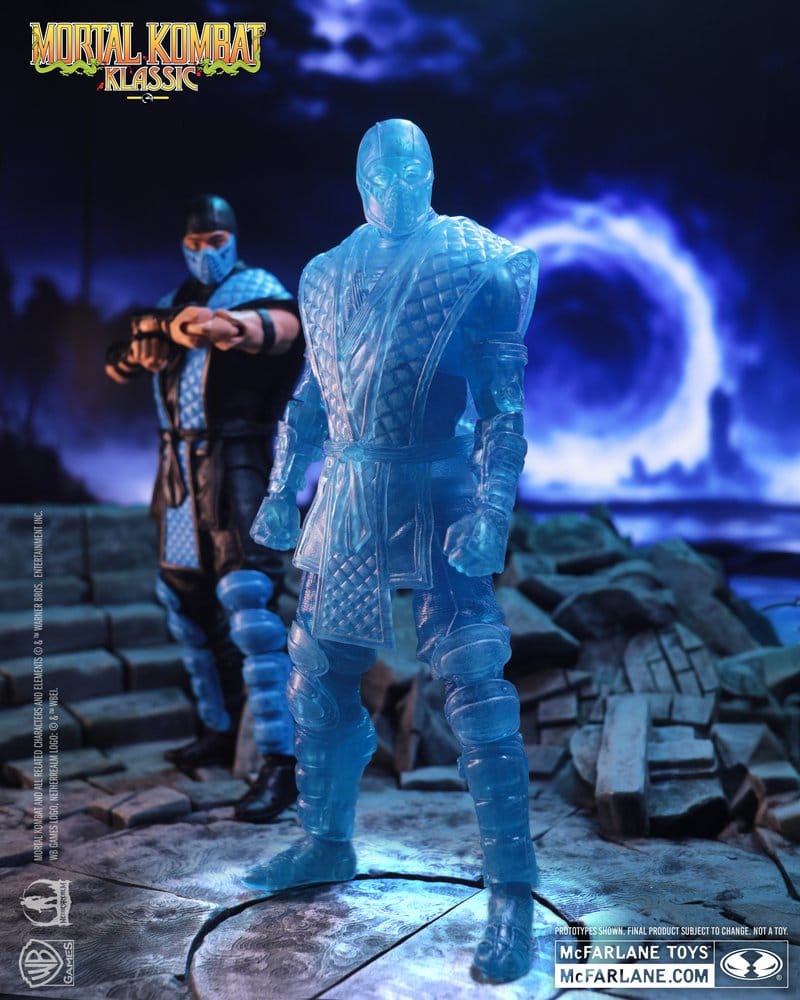 Mortal Kombat Klassic Actionfigur Sub-Zero (Ice Clone) 18 cm Image 3