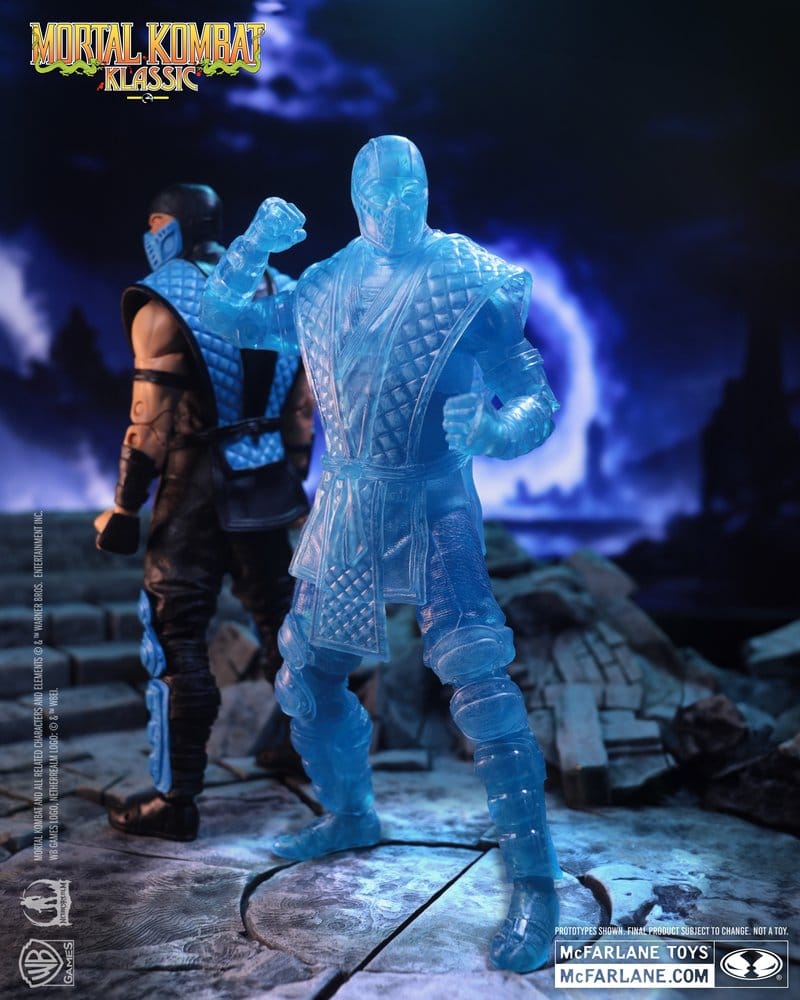 Mortal Kombat Klassic Actionfigur Sub-Zero (Ice Clone) 18 cm Image 11
