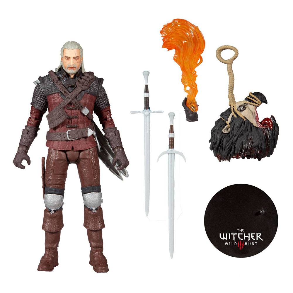The Witcher 3: Wild Hunt Actionfigur Geralt of Rivia (Wolf Armor) 18 cm Image 7