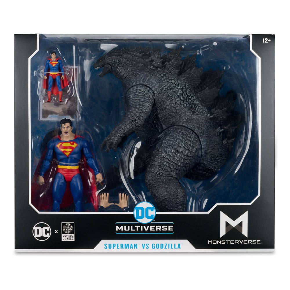 DC Justice League Monsterverse DC Multiverse Actionfiguren 2er-Pack Superman Vs. Godzilla 30 cm Image 13