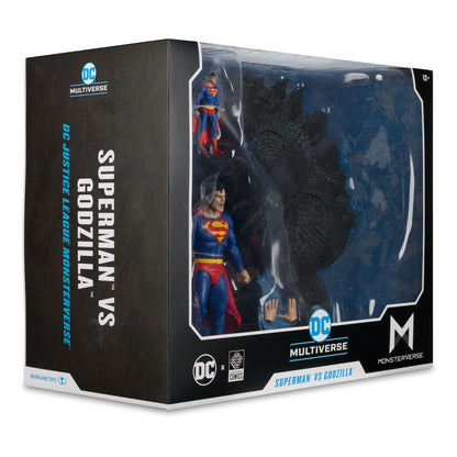 DC Justice League Monsterverse DC Multiverse Actionfiguren 2er-Pack Superman Vs. Godzilla 30 cm Image 14