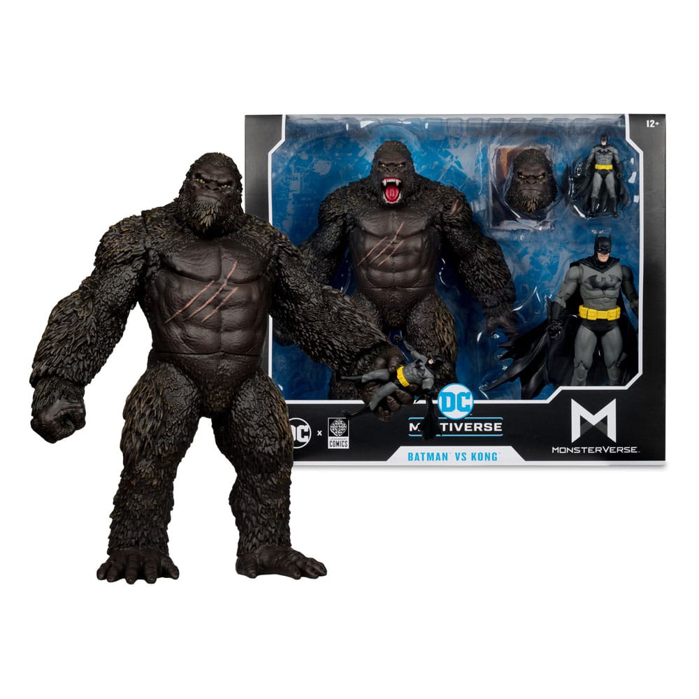 DC Justice League Monsterverse DC Multiverse Actionfiguren 2er-Pack Batman & Kong 29 cm Image 7