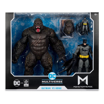 DC Justice League Monsterverse DC Multiverse Actionfiguren 2er-Pack Batman & Kong 29 cm Image 12