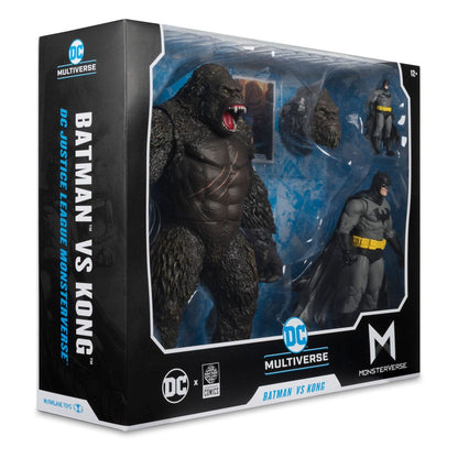 DC Justice League Monsterverse DC Multiverse Actionfiguren 2er-Pack Batman & Kong 29 cm Image 13