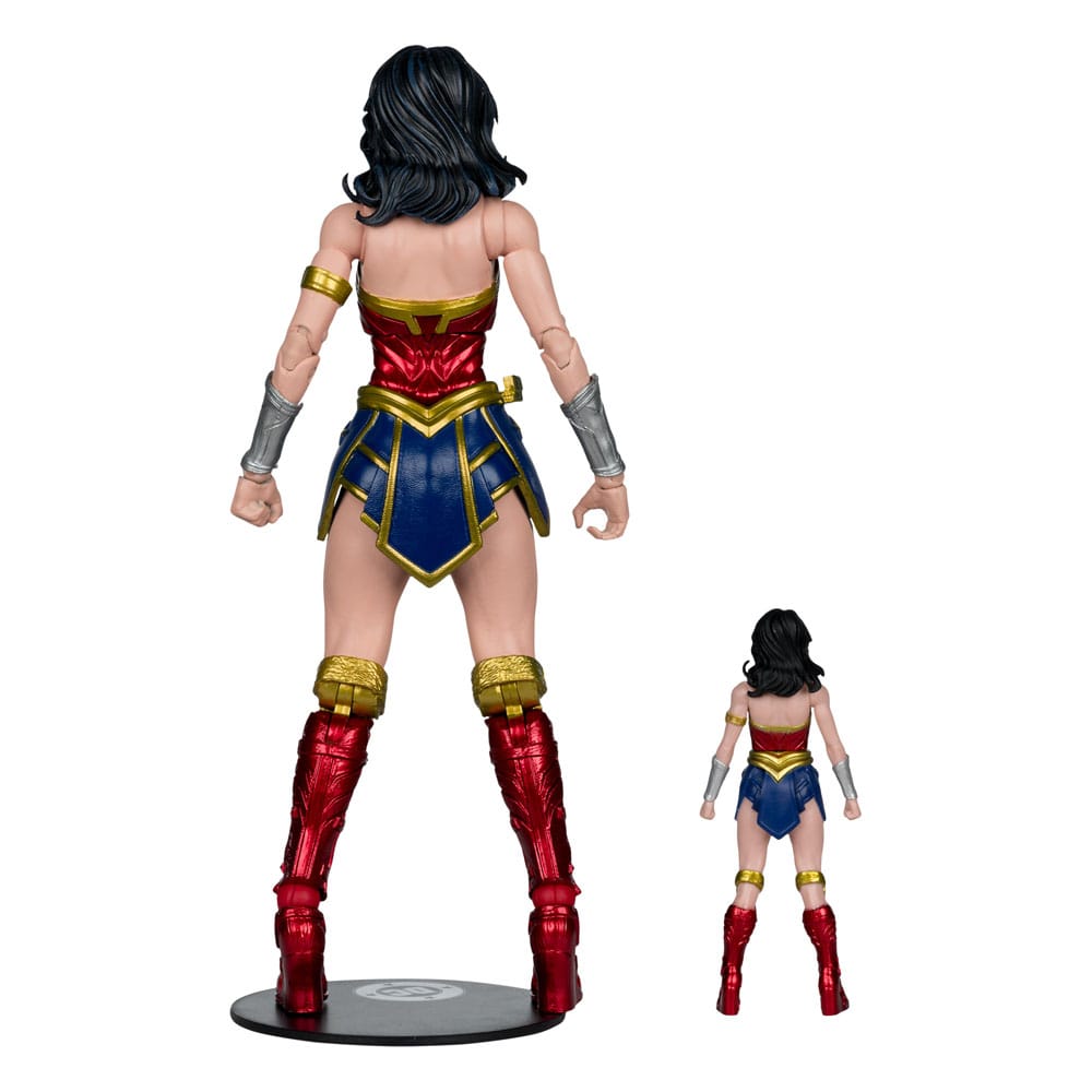 DC Justice League Monsterverse DC Multiverse Actionfiguren 2er-Pack Wonder Woman Vs. Atomic Blast Godzilla 18 cm Image 9