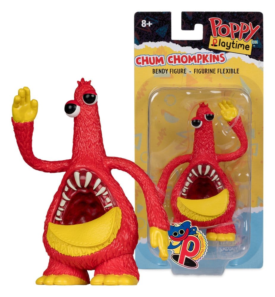 Poppy Playtime Bendables Actionfigur Chum Chompkins 11 cm Image 2