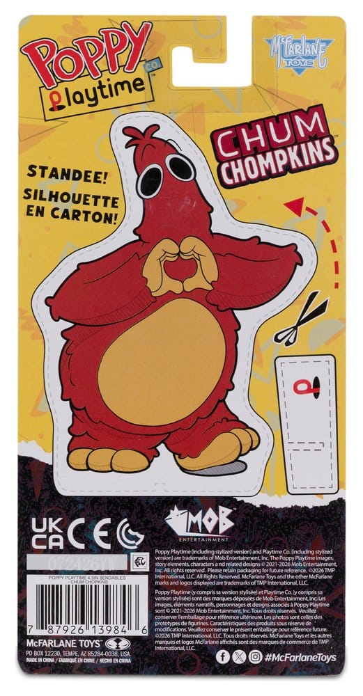 Poppy Playtime Bendables Actionfigur Chum Chompkins 11 cm Image 6