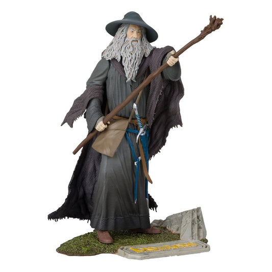 Herr der Ringe Movie Maniacs Actionfigur Gandalf 18 cm Image 1