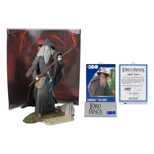 Herr der Ringe Movie Maniacs Actionfigur Gandalf 18 cm Image 2
