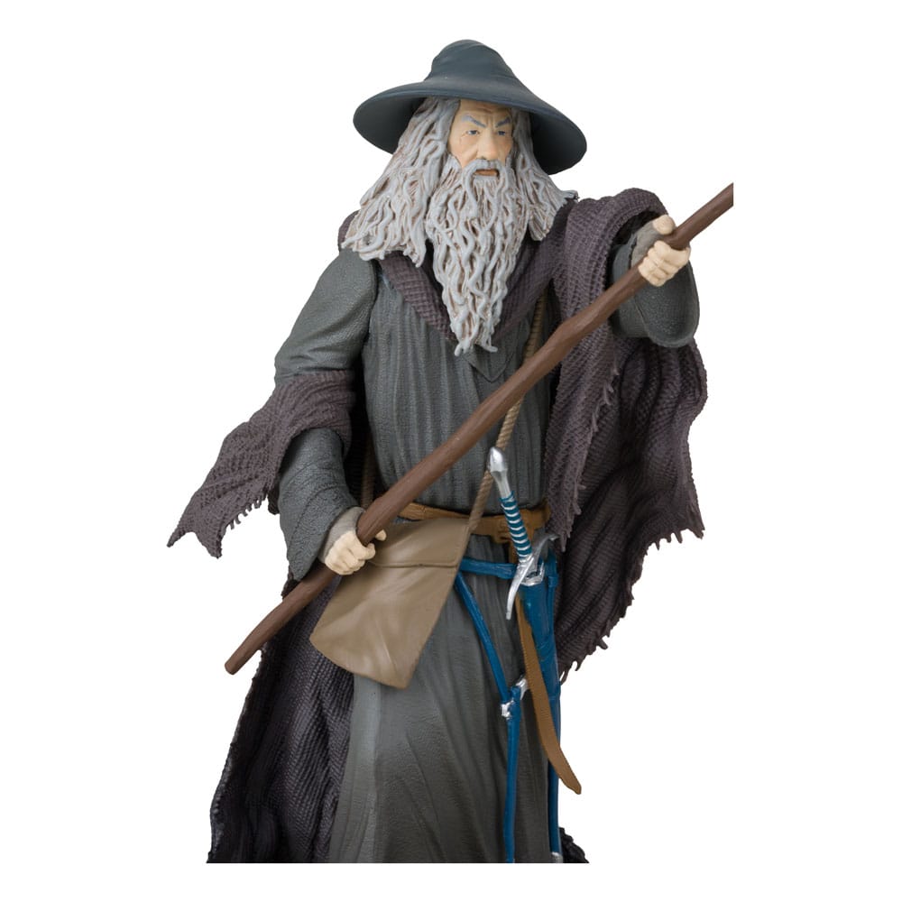 Herr der Ringe Movie Maniacs Actionfigur Gandalf 18 cm Image 3