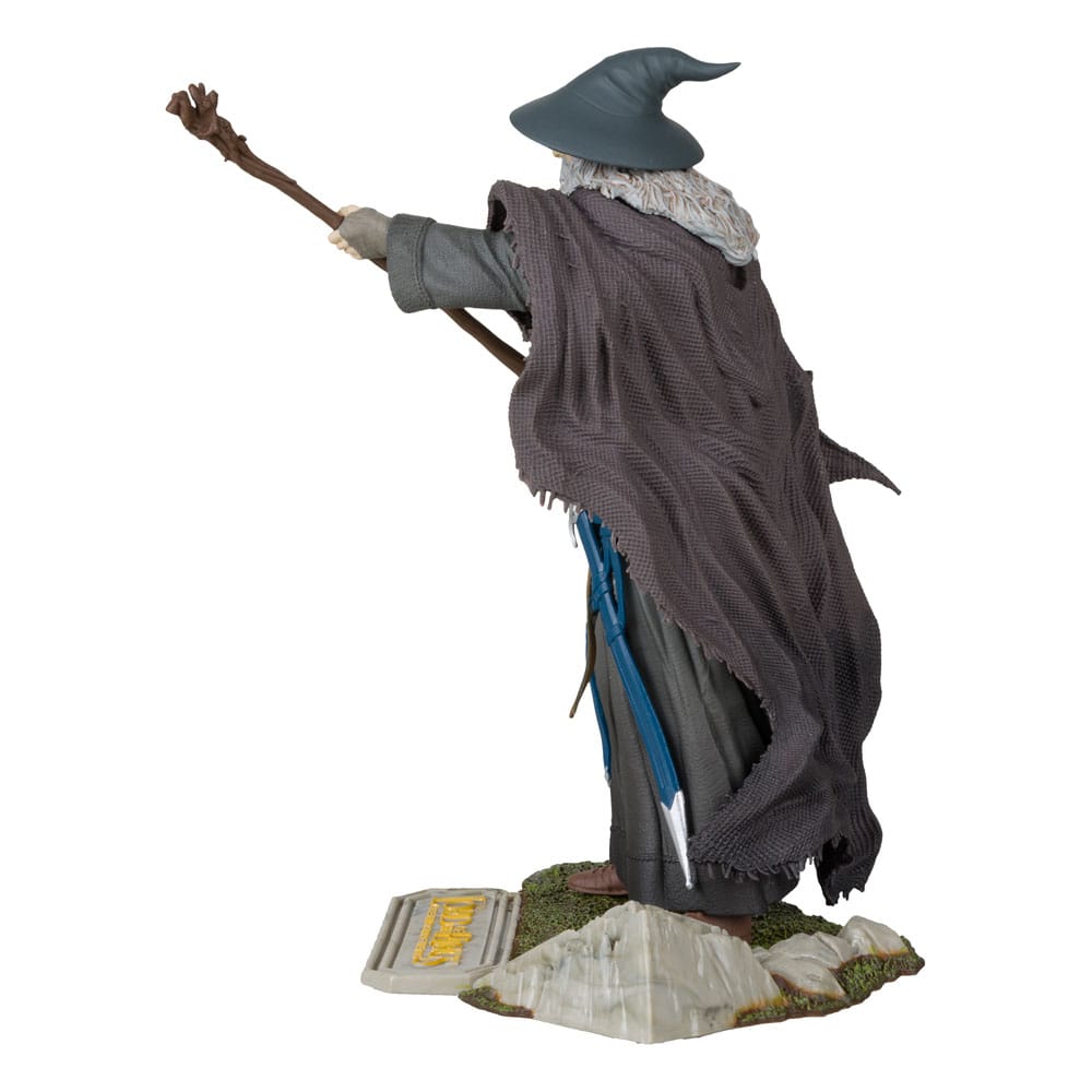 Herr der Ringe Movie Maniacs Actionfigur Gandalf 18 cm Image 5