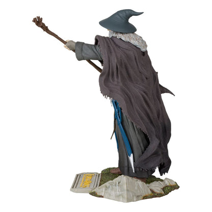 Herr der Ringe Movie Maniacs Actionfigur Gandalf 18 cm Image 5