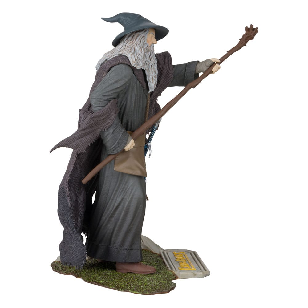 Herr der Ringe Movie Maniacs Actionfigur Gandalf 18 cm Image 7