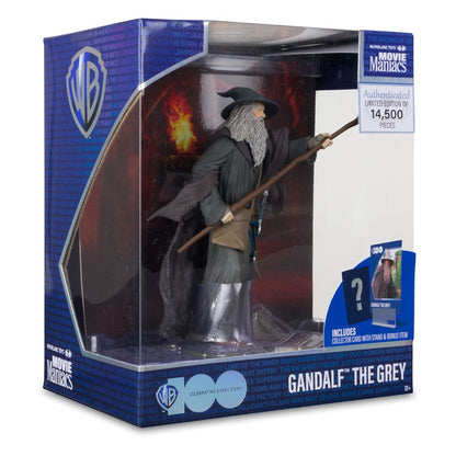 Herr der Ringe Movie Maniacs Actionfigur Gandalf 18 cm Image 9