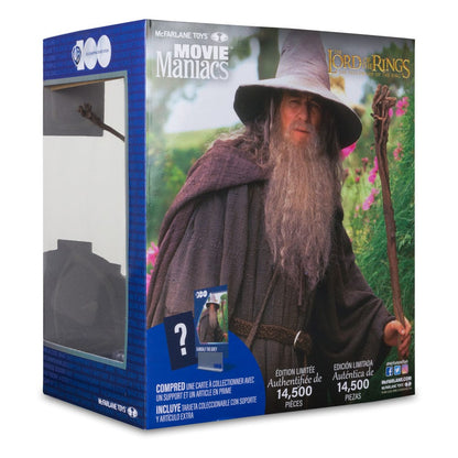 Herr der Ringe Movie Maniacs Actionfigur Gandalf 18 cm Image 10
