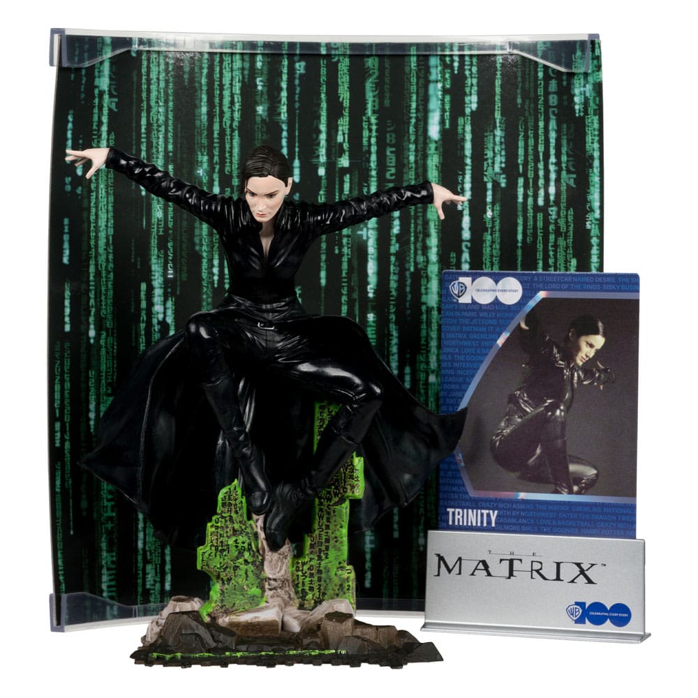 Matrix Movie Maniacs Actionfigur Trinity 15 cm Image 3