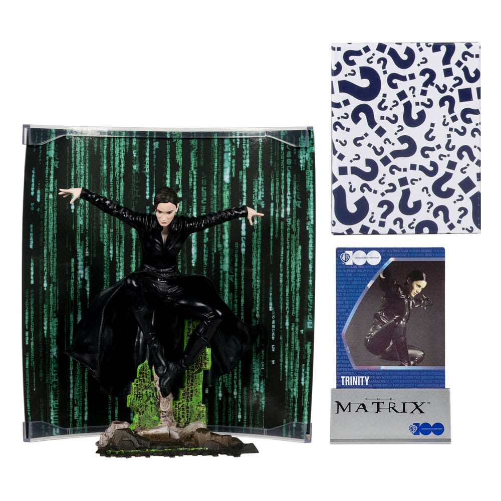Matrix Movie Maniacs Actionfigur Trinity 15 cm Image 5