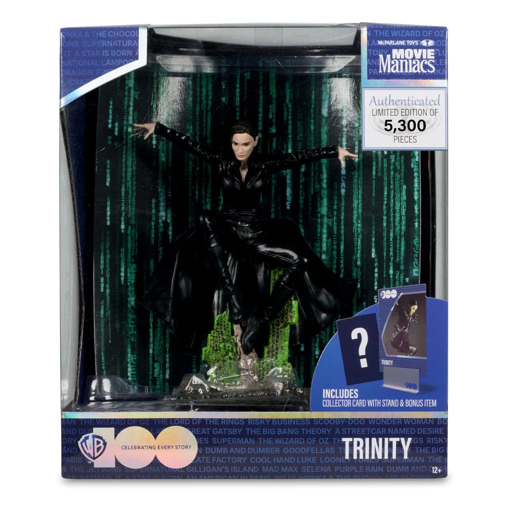 Matrix Movie Maniacs Actionfigur Trinity 15 cm Image 9
