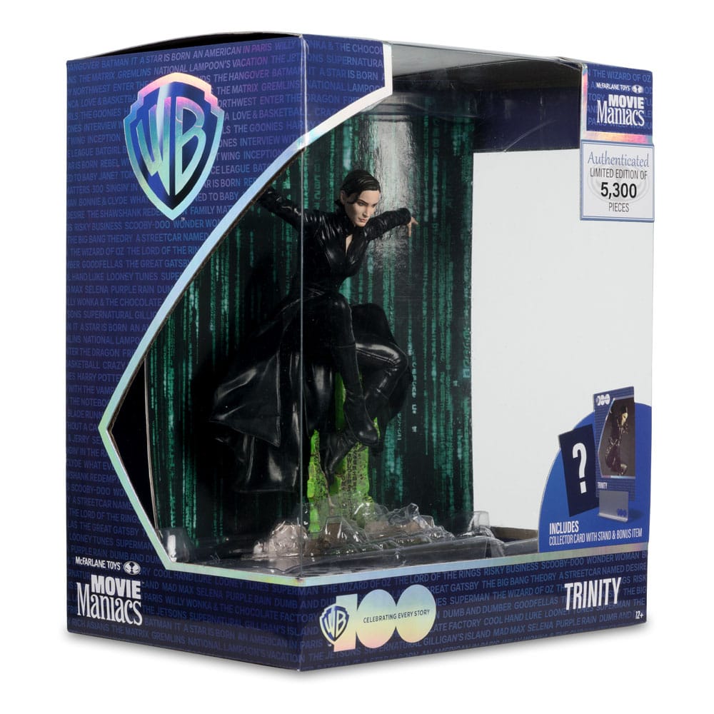 Matrix Movie Maniacs Actionfigur Trinity 15 cm Image 10