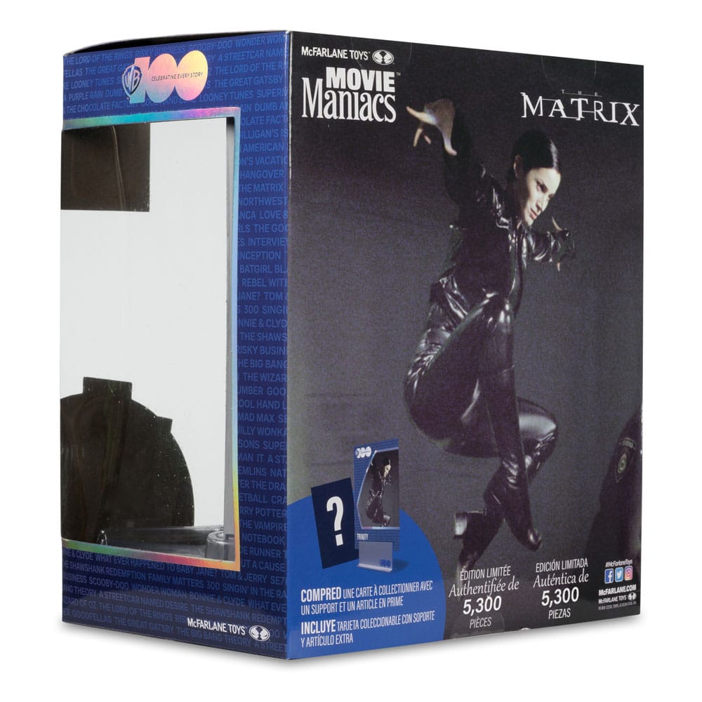 Matrix Movie Maniacs Actionfigur Trinity 15 cm Image 11