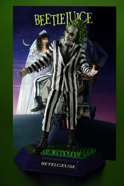 Beetlejuice Movie Maniacs PVC Statue Beetlejuice 17 cm Image 3